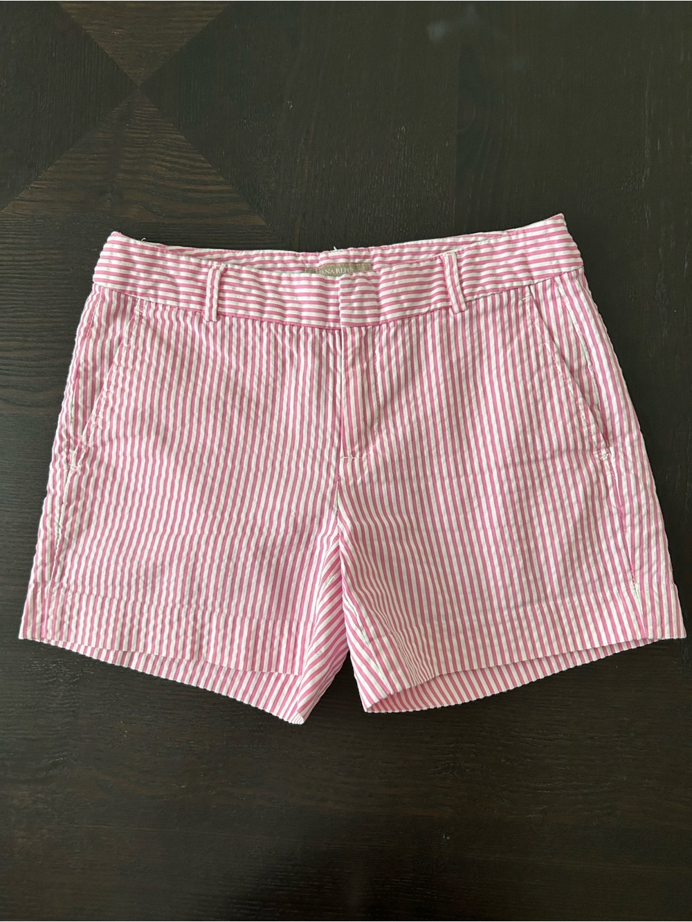 BANANA REPUBLIC SEERSUCKER SHORTS SIZE 2 - Picture 1 of 6
